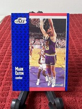 1991 Fleer NBA Mark Eaton #198 Utah Jazz Basketball NBA Card