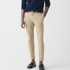 J Crew 250 skinny-fit pant in stretch chino 32 x 32 Tan