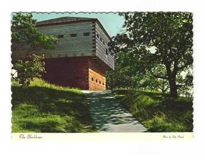 #ad #ad The block house Muskegon State Park Muskegon Michigan VTG postcard Unp $5.95