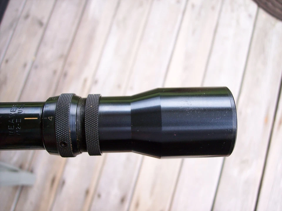 Weaver 4-12x40mm A.O. Rifle Scope V12-II ~USA~ Micro-Trac Minty - Image 2 of 4