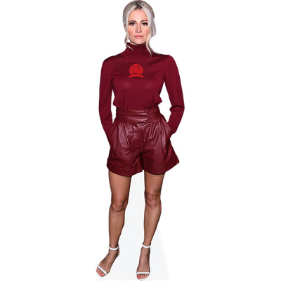 Pixie Lott (Burgundy) Mini Size Cutout
