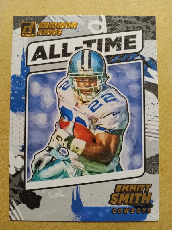 2021 Donruss All-Time Gridiron Kings Emmitt Smith AT-4