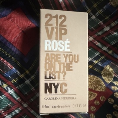 Carolina Herrera 212 VIP Rosé Eau de Parfum Spray 5ml 0.17 fl oz Sample