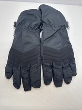 MEN's Black Winter INSULATED GLOVES 40 Gram THINSULATE Size XL