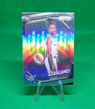 2025 Panini Prizm WNBA Silver Prizm Variation Aziaha James RC Dallas Wings