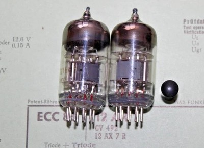 7025 / 8CC83 / 12AX7 - SOVTEK - TRIPLE MICA - 2 STÜCK