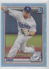 2020 Bowman Draft Chrome Sky Blue Refractor Landon Knack #BD-52 ya6