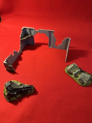 Ruins Of Middle Earth Tabletop Scenery Lord of the Rings Games Workshop (RMZ BX)