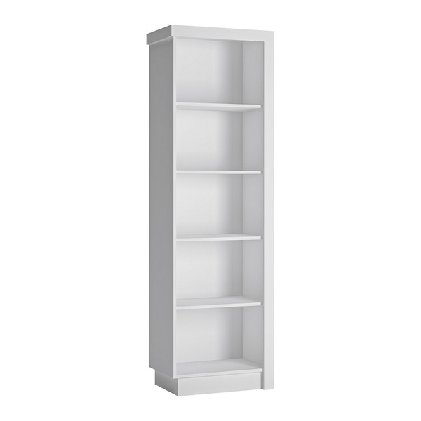 Regal BüCherregal Aktenregal Regalschrank Mit 5 Offenen FäChern Weiß Hochglanz-image