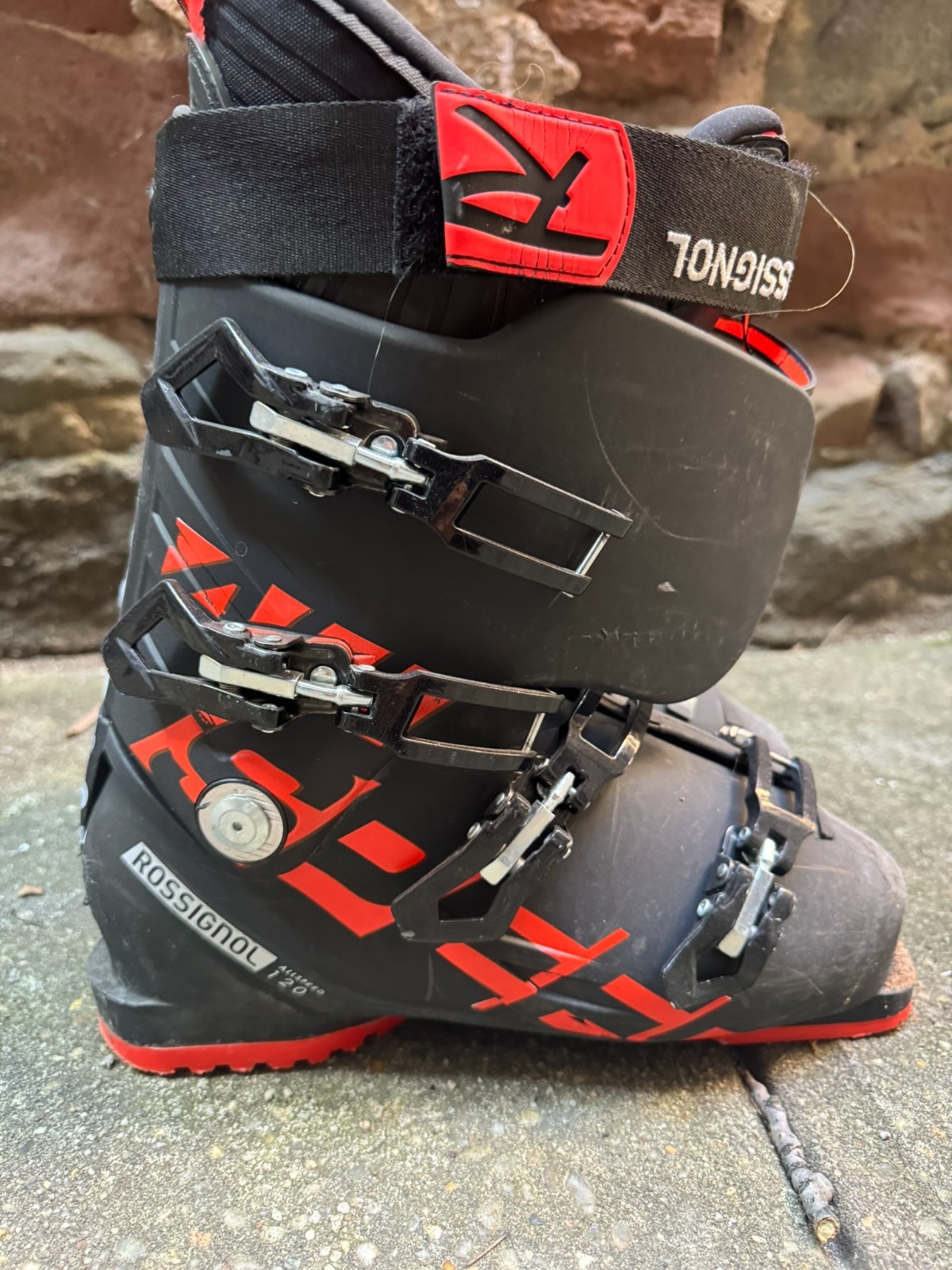 Rossignol Allspeed 120 Good Condition Mens Size 27.5 Red and Black