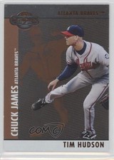 2008 Topps Co-Signers Silver Bronze 25/300 Tim Hudson Chuck James #037 0a1