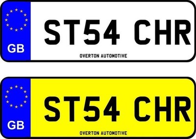 PRIVATKENNZEICHEN ST54 CHR (ÜBERWEISUNGSGEBÜHR INKLUSIVE)