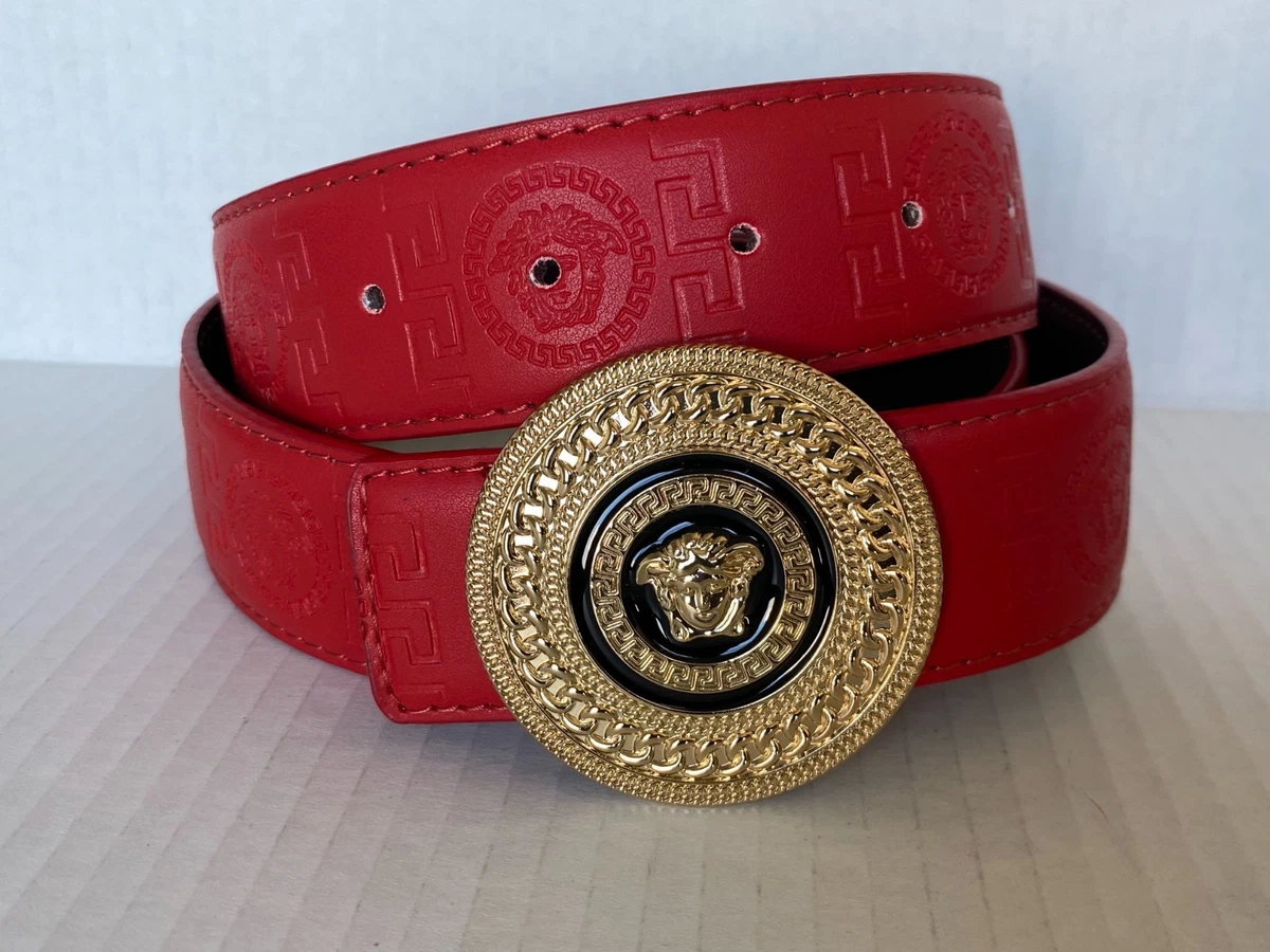 Versace Red Belts for Men for sale - eBay