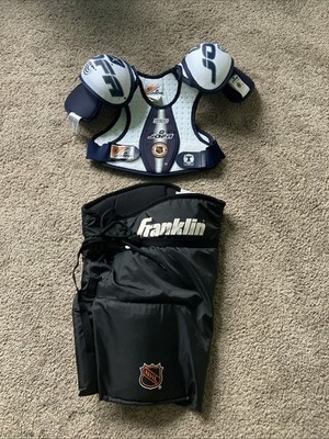 Jofa 5500 Shoulder Pads Franklin Pants Junior Small Ice Hockey Gear Set NHL