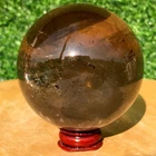 450g Natural Smokey Crystal Ball Crystal Sphere Specimen Energy Healing Reiki