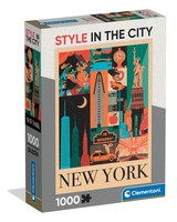 Gadget - Clementoni: Puzzle 1000 Pz - New York -D- Clementoni