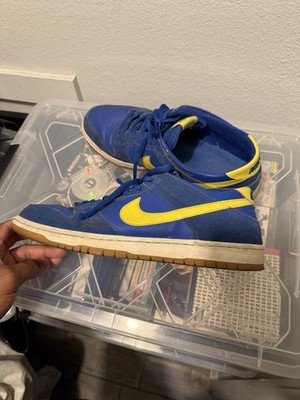 Nike Dunk SB Sz 13 Blue & Yellow [USED]