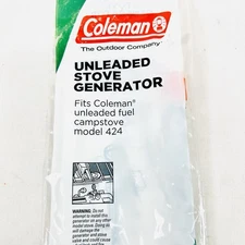 New Coleman 424 Unleaded 2 Burner Stove Generator 424-5621