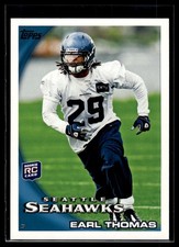 Earl Thomas 2010 Topps Rookie Card #157. rookie card picture