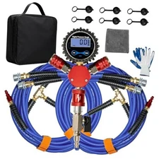  4 Way Tire Inflator, 4 Tire Inflation Deflation System, 4 Tire Air Up Down 