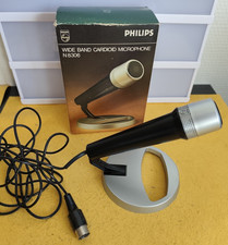 ★ PHILIPS N8306 micro MICROPHONE wide band cardioid original MADE IN HOLLAND