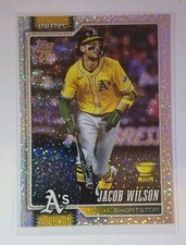 Jacob Wilson Gold Cup Confetti Sparkle Foil 2026 Topps Series 1 Baseball