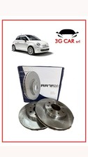 COPPIA DISCHI FRENO FIAT 500/500C (312) 1.3 MJT 1.2 BENZ.