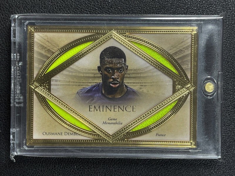 OUSMANE DEMBELE 2022 FUTERA EMINENCE GAME USED MATCH-WORN JERSEY FRANCE 11/15