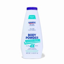 AMMENS Powder Shower Fresh Talc Free, 11 Ounce