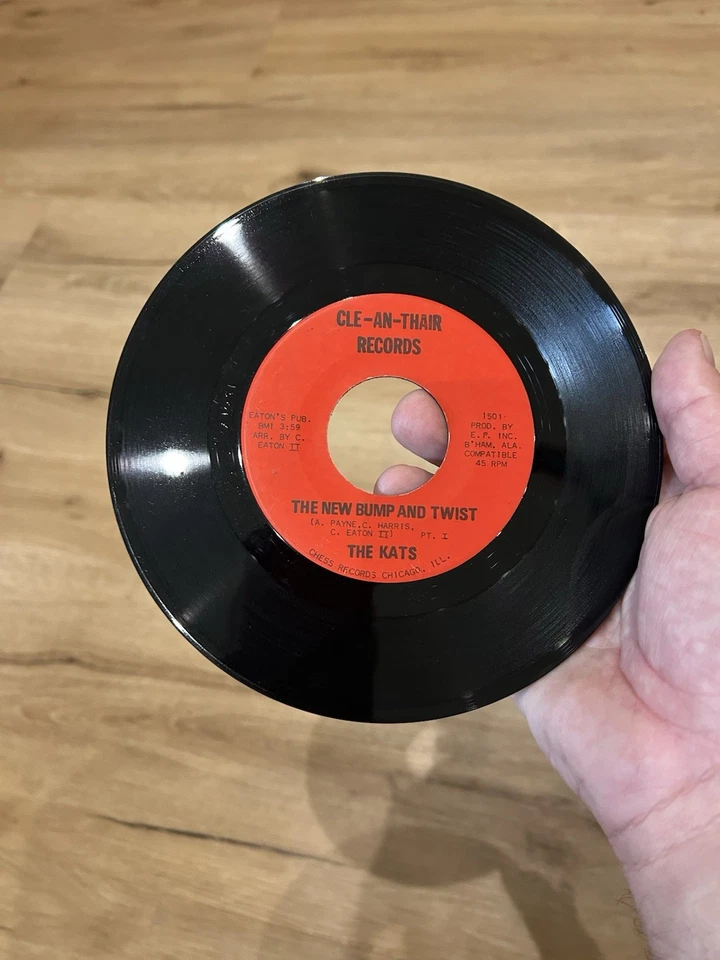 RARE Deep Funk Northern Soul 45 THE KATS New Bump & Twist CLE AN THAIR NM* - Image 2 of 4