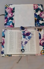 Fabric Bible Book Cover Handmade With Love