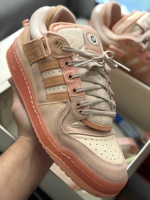  SHIPS TODAY  Bad Bunny adidas Forum Buckle Low Pink Easter Egg Size 10 GW0265