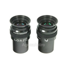 3D Astronomy 1.25" L-O-A 3D Eyepiece Set for Binoviewers Set of 2 - 21mm