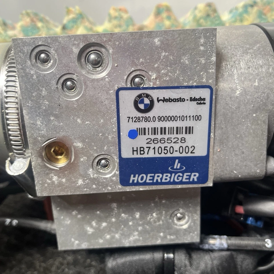 ☑️ 07-13 BMW E93 M3 335i 328i CONVERTIBLE TOP ROOF HYDRAULIC PUMP LIFT MOTOR OEM - Image 3 of 4