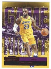 LEBRON JAMES 2020-21 CONTENDERS GAME NIGHT TICKET RED FOIL LAKERS G1