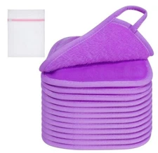 Makeup Remover Cloth, Reusable Makeup Remover Pads Washable Travel Bag, Microfib