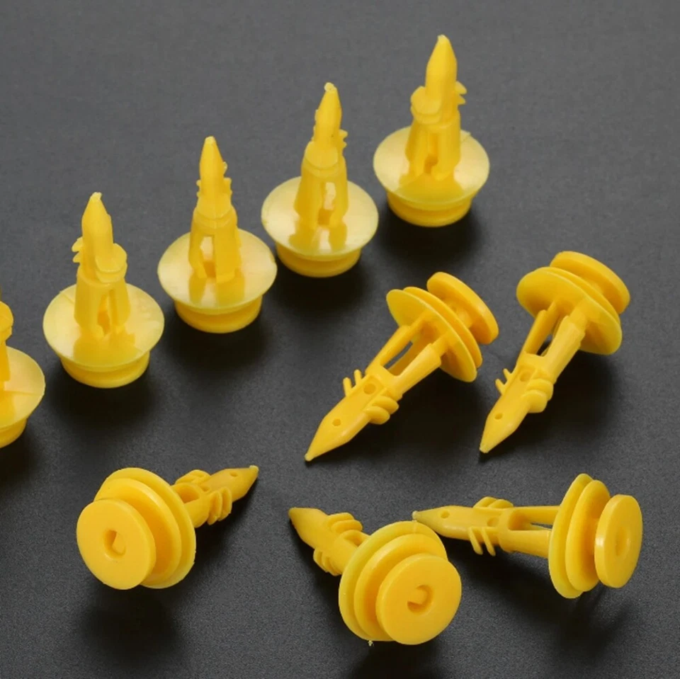 Clip retenedor puerta trasera panel de ajuste 10 piezas para Jeep Grand Cherokee Dodge Ram Foto 2 de 4