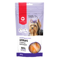 Maced Strips HäHnchenbruststreifen 60G Leckerli FüR Hunde
