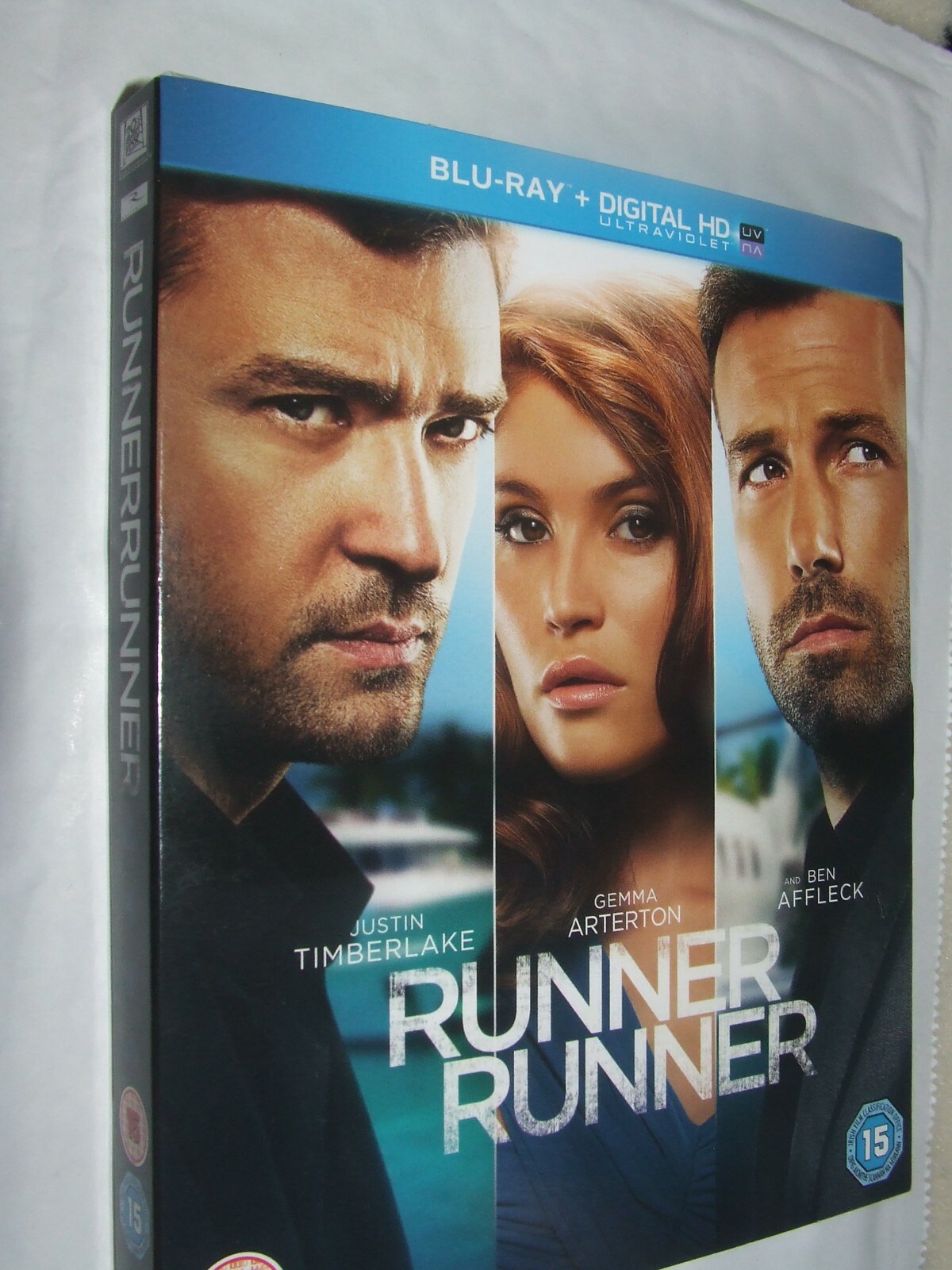 RUNNER RUNNER Ben Affleck, Justin Timberlake BLU RAY NEW & SEALED