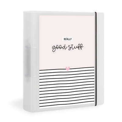 Flexibook Ringordner A4  Really Good Stuff    Wechselcover, Gummizug, Made in Ge