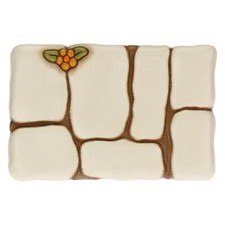 Lastricato con fiore in set da due pezzi per presepe classico Thun