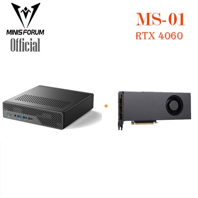 MINISFORUM MS-01 MINI PC Mini Workstation Core i9-13900H + RTX4060 8GB GPU
