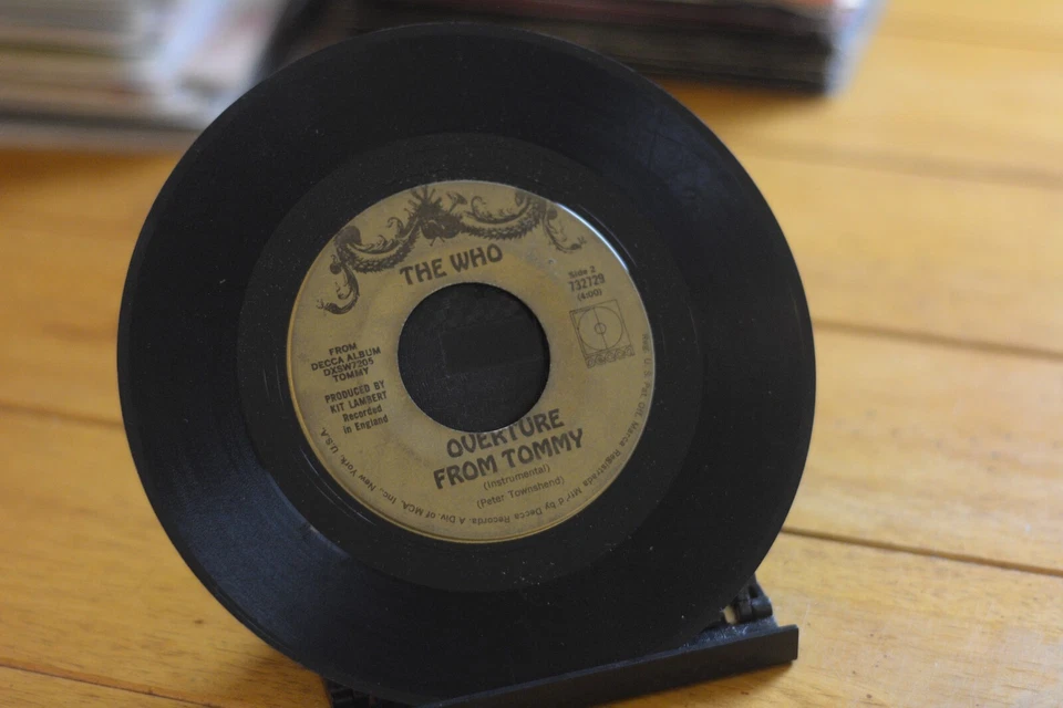 КТО «УВИДЕТЬ МЕНЯ ЧУВСТВУЮ» 45 ОБ/МИН 7» VG ЗАПИСЬ DECCA G + [E21-218] - Изображение 2 из 4