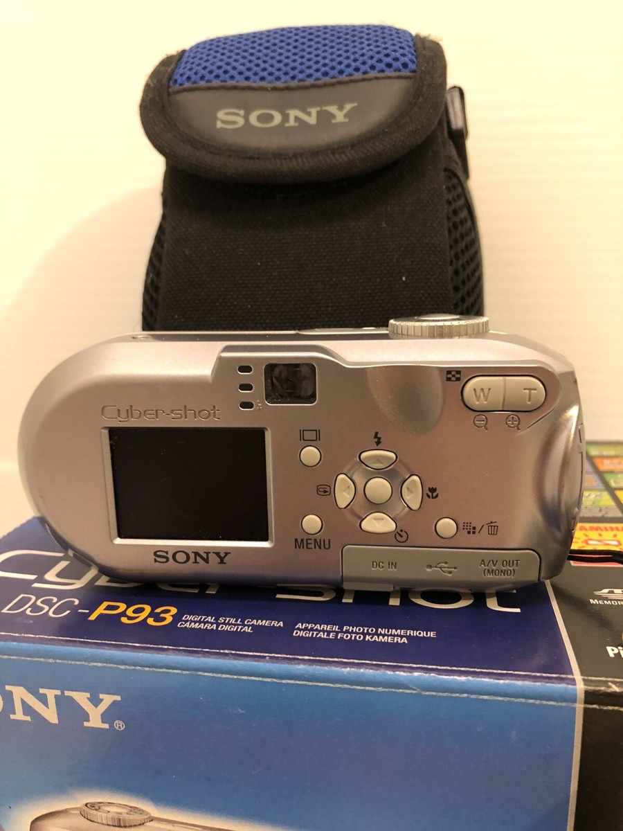 Vintage 2004 Sony Cyber-shot DSC-P93 Digital Camera - 5.1 MP | eBay