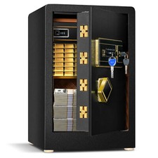 30L Digital Security Safe Box Electronic Money Cash Jewelry Deposit with 4 Keys
