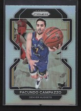 2021-22 Panini Prizm Silver Prizm Facundo Campazzo #54 Denver Nuggets