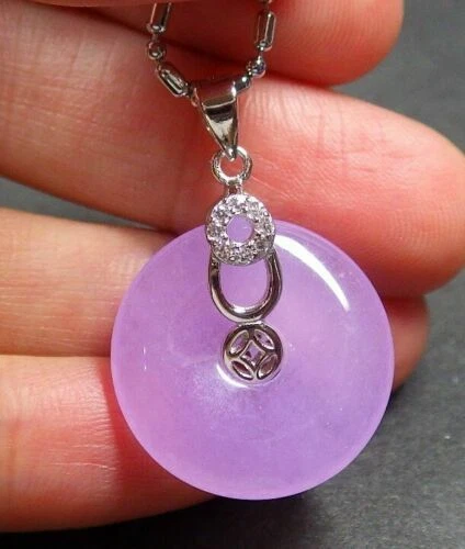Purple jade sale jewelry