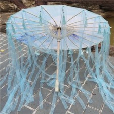 Chinese Oil-paper umbrella red or blue
