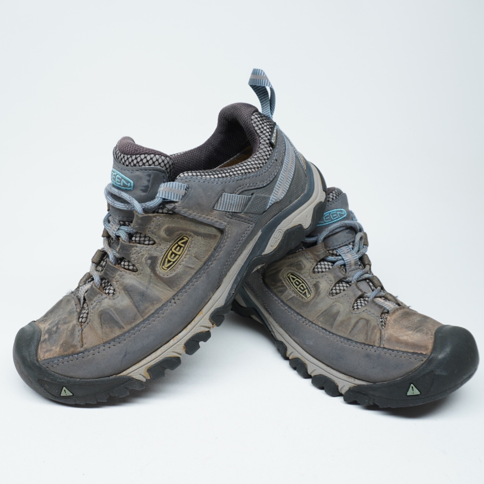 In perfette condizioni! Scarpe da trekking basse Keen Dry Targhee III da donna taglia 9 grigie marroni