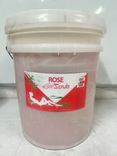 5 GALLON BUCKET Be Beauty Rose Gel Scrub Mani Pedi Legs #14058